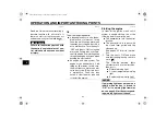 Предварительный просмотр 46 страницы Yamaha FZS10A Owner'S Manual