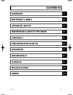 Предварительный просмотр 4 страницы Yamaha G11A Owner'S/Operator'S Manual