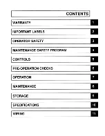 Preview for 4 page of Yamaha G16A Owner'S/Operator'S Manual