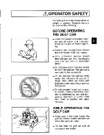 Preview for 8 page of Yamaha G16A Owner'S/Operator'S Manual