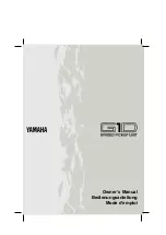 Preview for 1 page of Yamaha G1D Owner'S Manual