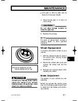 Preview for 37 page of Yamaha G20A Owner'S/Operator'S Manual