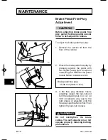 Preview for 38 page of Yamaha G20A Owner'S/Operator'S Manual