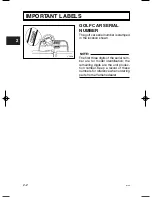 Предварительный просмотр 7 страницы Yamaha G22 E Owner'S/Operator'S Manual