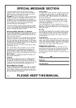 Preview for 3 page of Yamaha G50 Owner'S Manual