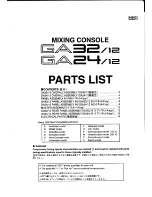 Preview for 51 page of Yamaha GA24/12 Service Manual