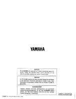 Preview for 10 page of Yamaha GC2020BII Operating Manual