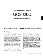 Предварительный просмотр 26 страницы Yamaha GC2020C Owner'S Manual