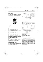 Предварительный просмотр 21 страницы Yamaha GCH I 237 Owner'S Manual