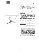 Preview for 116 page of Yamaha GP1200R WaveRunner 2001 Owner'S/Operator'S Manual