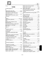 Preview for 123 page of Yamaha GP1200R WaveRunner 2001 Owner'S/Operator'S Manual