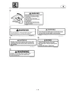 Preview for 10 page of Yamaha GP1200R WaveRunner 2001 Owner'S/Operator'S Manual