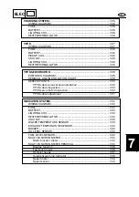 Preview for 150 page of Yamaha GP1200R WaveRunner 2001 Service Manual