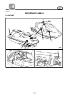 Preview for 7 page of Yamaha GP760Y WaveRunner GP Owner'S/Operator'S Manual