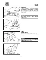 Preview for 29 page of Yamaha GP760Y WaveRunner GP Owner'S/Operator'S Manual