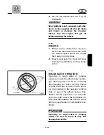 Preview for 74 page of Yamaha GP760Y WaveRunner GP Owner'S/Operator'S Manual