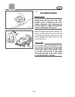 Preview for 77 page of Yamaha GP760Y WaveRunner GP Owner'S/Operator'S Manual