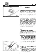 Preview for 79 page of Yamaha GP760Y WaveRunner GP Owner'S/Operator'S Manual