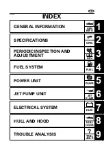 Предварительный просмотр 7 страницы Yamaha GP800R WaveRunner 2003 Service Manual