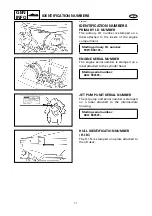 Предварительный просмотр 10 страницы Yamaha GP800R WaveRunner 2003 Service Manual