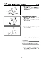 Предварительный просмотр 13 страницы Yamaha GP800R WaveRunner 2003 Service Manual