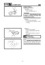 Предварительный просмотр 104 страницы Yamaha GP800R WaveRunner 2003 Service Manual