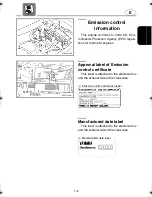 Preview for 7 page of Yamaha GP800R WaveRunner 2004 Owner'S/Operator'S Manual