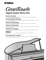 Предварительный просмотр 1 страницы Yamaha Grand Touch GT2 Assembly Manual