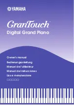 Yamaha GrandTouch Owner'S Manual предпросмотр