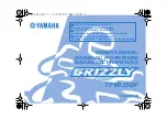 Yamaha GRIZZLY 125 YFM125GY Owner'S Manual preview