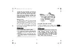 Предварительный просмотр 67 страницы Yamaha GRIZZLY 350 YFM35FGDW Owner'S Manual