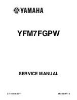 Yamaha GRIZZLY 700 FI YFM7FGPW Service Manual preview