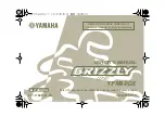 Yamaha Grizzly 80 YFM80GX Owner'S Manual preview