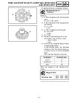 Предварительный просмотр 284 страницы Yamaha GRIZZLY Ultramatic YFM660FP Service Manual