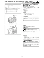 Предварительный просмотр 288 страницы Yamaha GRIZZLY Ultramatic YFM660FP Service Manual