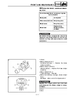 Предварительный просмотр 321 страницы Yamaha GRIZZLY Ultramatic YFM660FP Service Manual