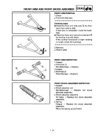 Предварительный просмотр 294 страницы Yamaha Grizzly YFM600FWAL Supplemental Service Manual