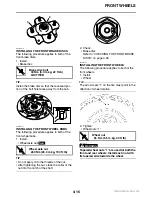 Preview for 135 page of Yamaha Grizzly550 User Manual