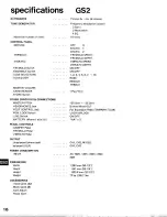 Preview for 18 page of Yamaha GS1 Operating Manual