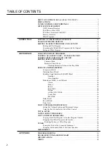 Preview for 4 page of Yamaha GW33 Owner'S Manual