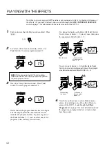 Preview for 14 page of Yamaha GW33 Owner'S Manual