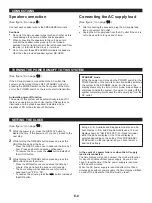 Preview for 18 page of Yamaha GX-50 Owner'S Manual