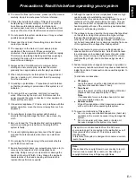 Preview for 9 page of Yamaha GX-500RDS Owner'S Manual