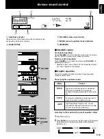 Предварительный просмотр 37 страницы Yamaha GX-500VCD Owner'S Manual