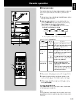 Предварительный просмотр 39 страницы Yamaha GX-500VCD Owner'S Manual