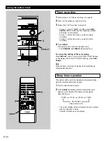 Предварительный просмотр 42 страницы Yamaha GX-500VCD Owner'S Manual