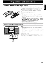 Preview for 13 page of Yamaha GX-505RDS Owner'S Manual