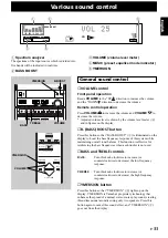 Preview for 41 page of Yamaha GX-505RDS Owner'S Manual