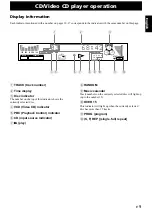 Предварительный просмотр 17 страницы Yamaha GX-505VCD Owner'S Manual