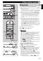 Предварительный просмотр 21 страницы Yamaha GX-505VCD Owner'S Manual